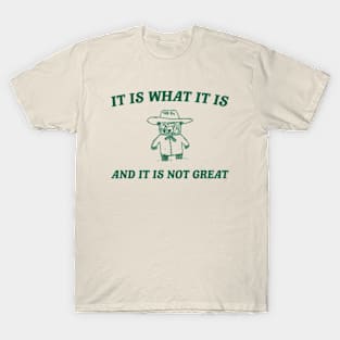 It is what it is and it ain't great Unisex T-Shirt